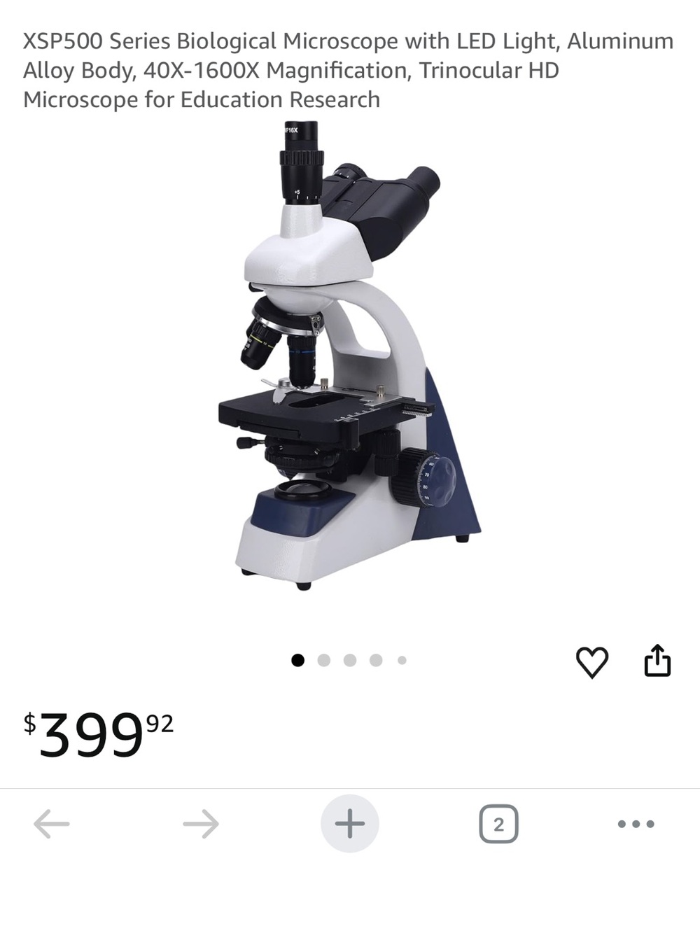 Bio-Microscope Service Manual - White